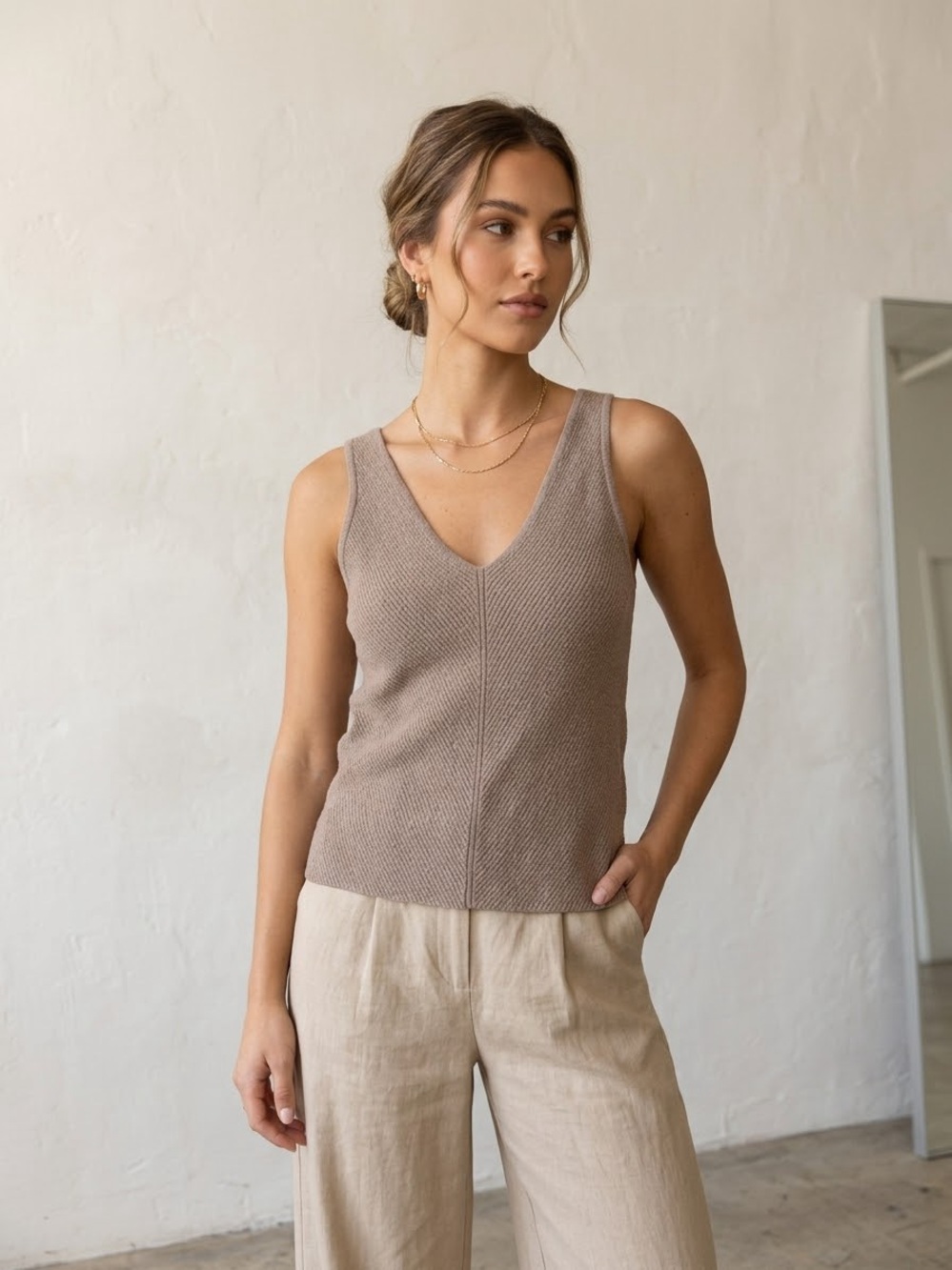 Set of 2 sweater tanks